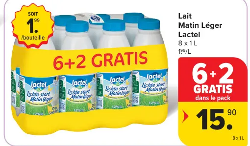 Offre: Lait Matin Léger
