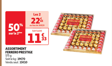 Aanbieding: ASSORTIMENT FERRERO PRESTIGE