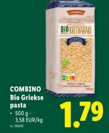 Promotie: Bio Griekse pasta