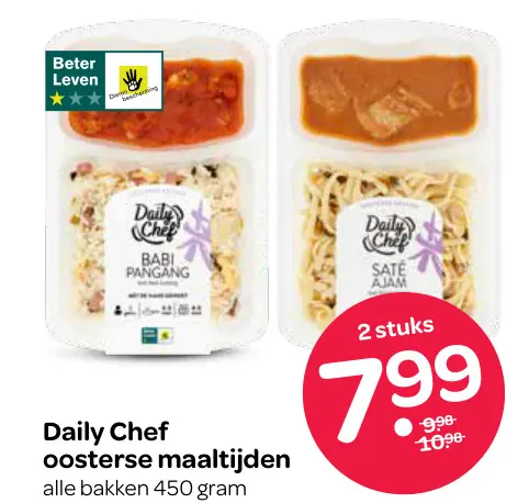 Aanbieding: Oosterse maaltijden