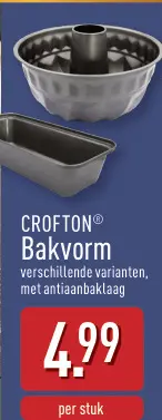 Promotie: Bakvorm