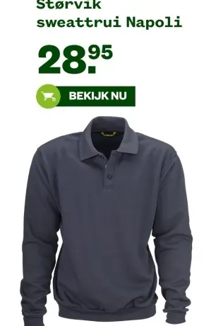 Aanbieding: Størvik sweattrui Napoli