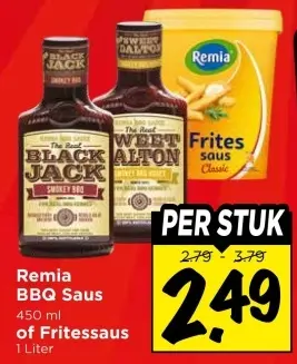 Aanbieding: BBQ Saus of Fritessaus