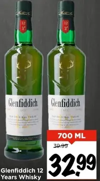 Aanbieding: Glenfiddich 12 Years Whisky