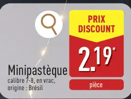 Offre: Minipastèque