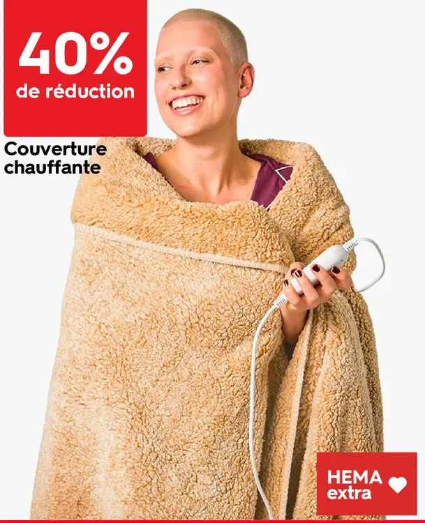 Offre: Couverture chauffante