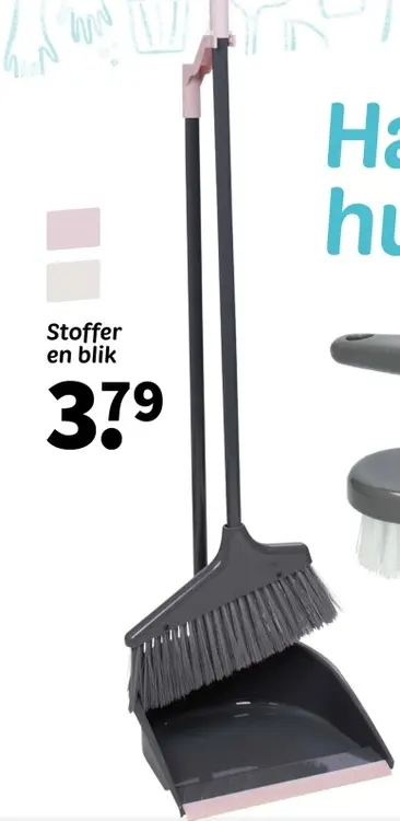 Aanbieding: Stoffer en blik