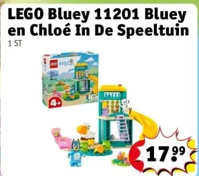 Aanbieding: LEGO Bluey 11201 Bluey en Chloé In De Speeltu