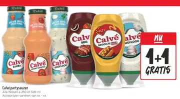 Aanbieding: Calvé partysauzen
