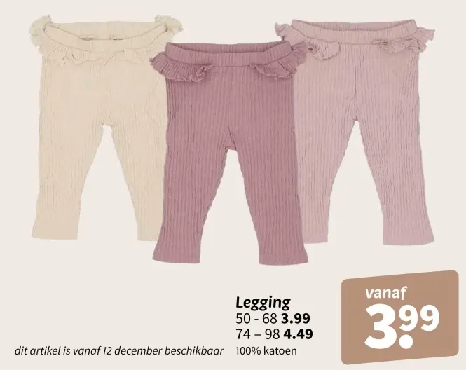 Promotie: Legging