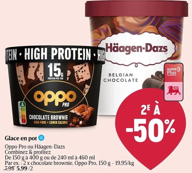 Offre: Glace en pot