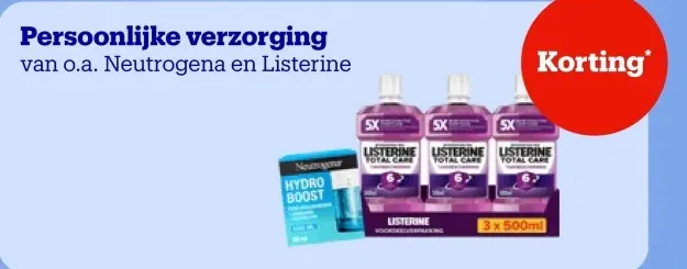Aanbieding: Listerine Total Care