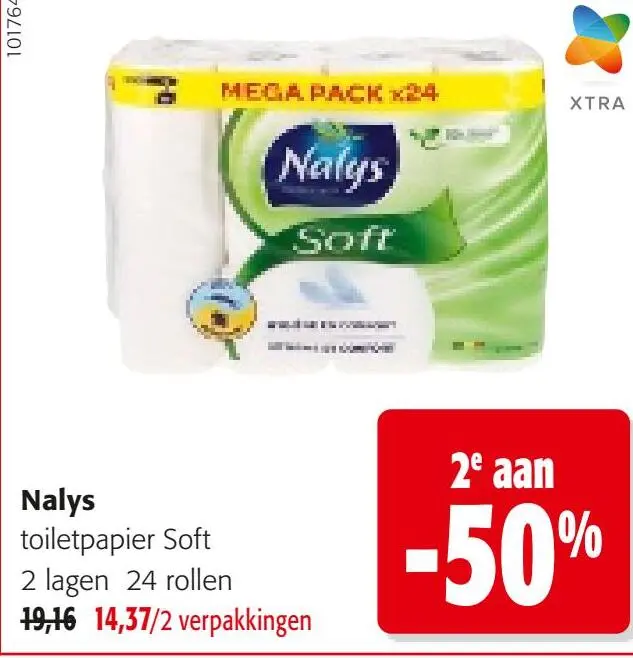 Promotie: toiletpapier Soft