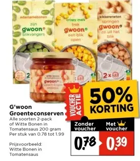 Aanbieding: G'woon Groenteconserven