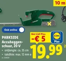 Promotie: Accuheggenschaar