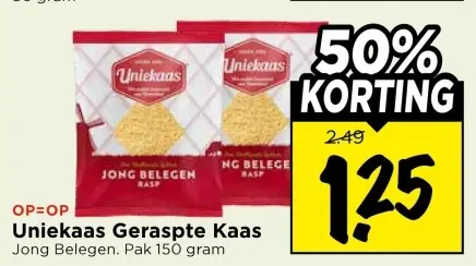 Aanbieding: Geraspte Kaas