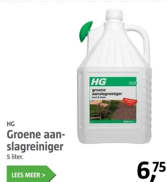 Aanbieding: Groene aanslagreiniger