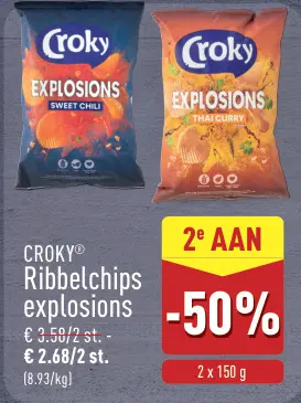 Promotie: Ribbelchips explosions
