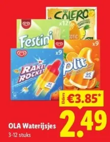 Aanbieding: Waterijsjes