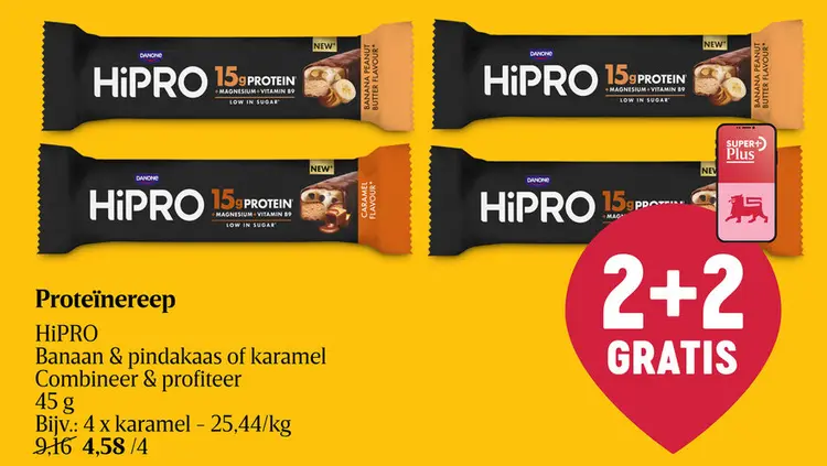 Promotie: Proteïnereep HiPRO