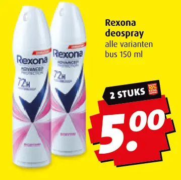 Aanbieding: Rexona deospray