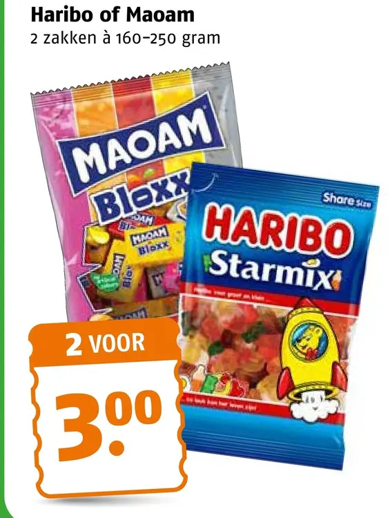 Aanbieding: Haribo of Maoam