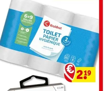 Offre: Toilet papier hygiénique
