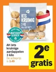 Aanbieding: Iets kruimige aardappelen 3 kilo