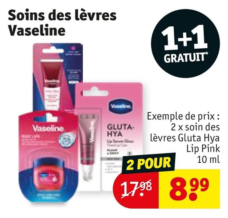 Offre: Soins des lèvres