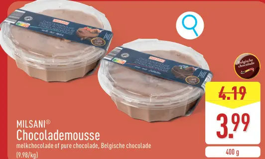 Promotie: Chocolademousse