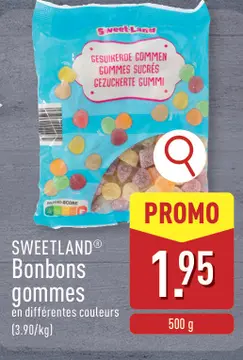 Offre: SWEETLAND® Bonbons gommes