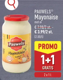 Promotie: Mayonaise met ei