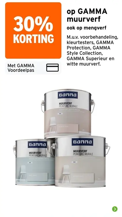 Aanbieding: Muurverf