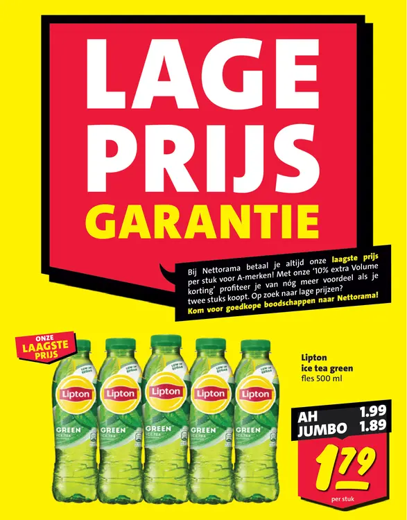 Aanbieding: Ice tea green