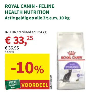 Promotie: FHN sterilised adult