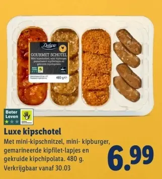 Aanbieding: Luxe kipschotel