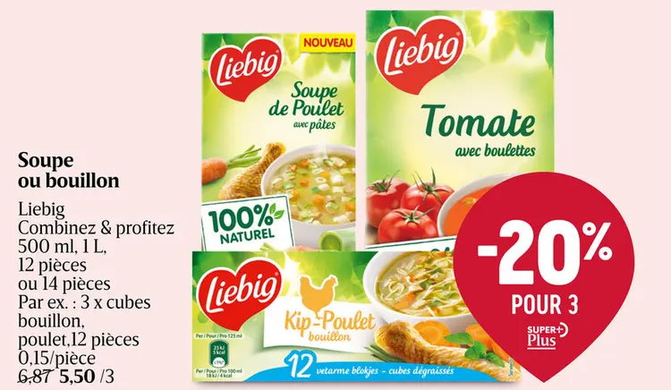 Offre: Soupe ou bouillon