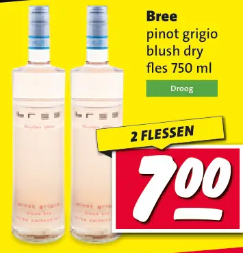 Aanbieding: pinot grigio blush dry
