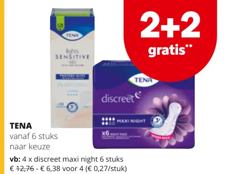 Promotie: Tena