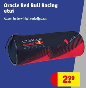 Aanbieding: Oracle Red Bull Racing etui