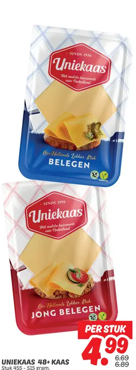 Aanbieding: Uniekaas 48+ kaas