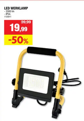 Promotie: Led werklamp