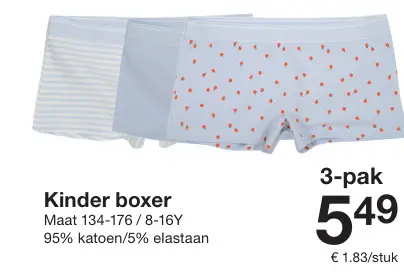 Promotie: Kinder boxer