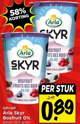 Skyr Bosfruit 0%