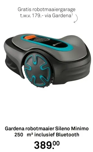 Aanbieding: robotmaaier Sileno Minimo