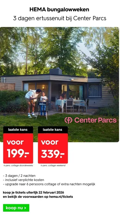 Aanbieding: Bungalowweken