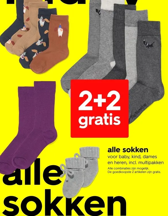 Aanbieding: alle sokken