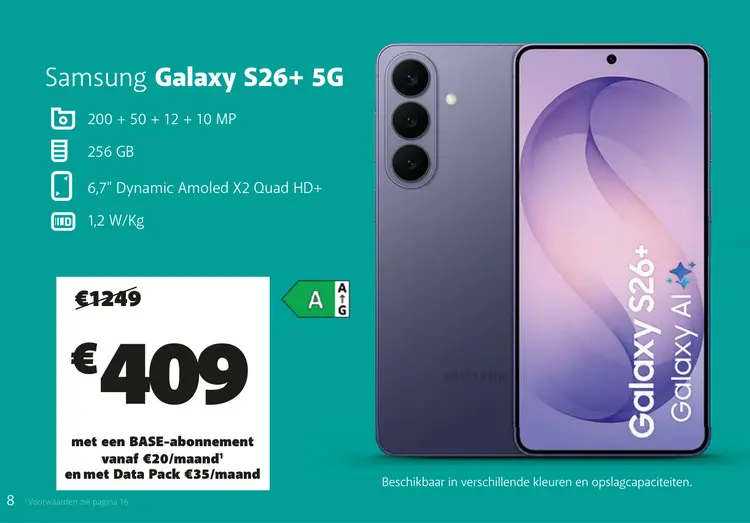 Promotie: Galaxy S26+ 5G