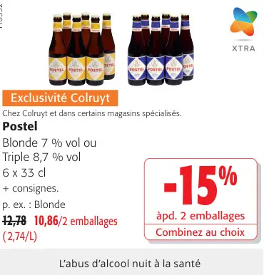 Offre: Blonde ou Triple
