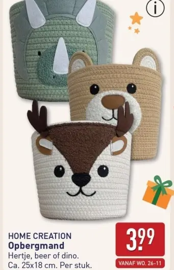 Aanbieding: Opbergmand